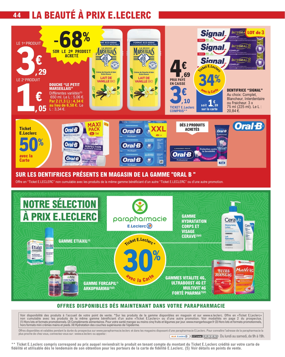 e-leclerc - Catalogue E.Leclerc valable du 21/10 au 01/11 - page: 44 e-leclerc - Catalogue E.Leclerc valable du 21/10 au 01/11 - page: 44