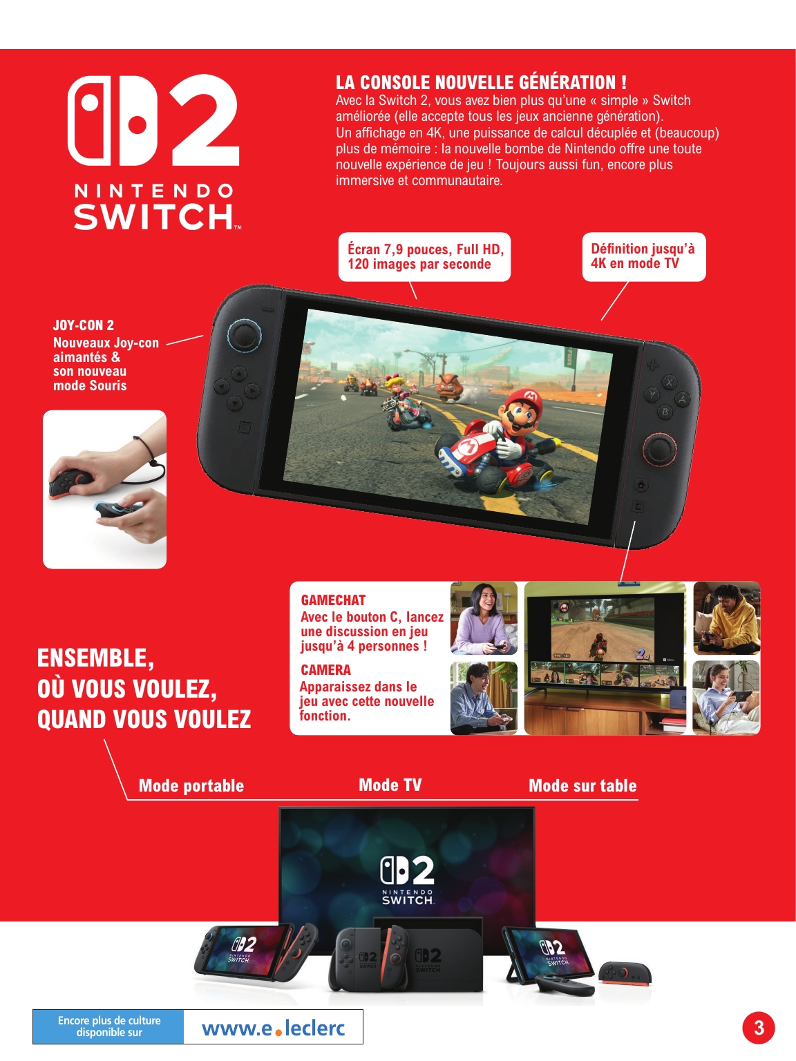e-leclerc - Catalogue E.Leclerc - Guide jeu video valable du 21/10 au 08/11 - page: 3