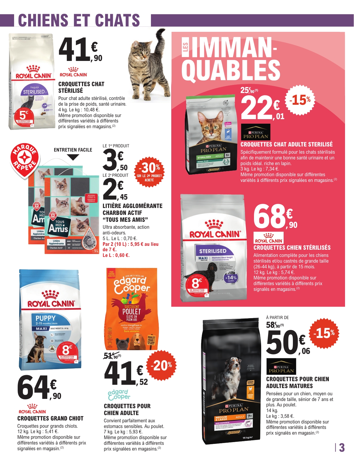 e-leclerc - Catalogue E.Leclerc - Animalerie valable du 28/10 au 08/11 - page: 3