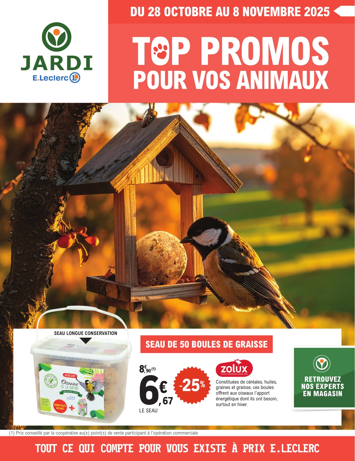 e-leclerc - Catalogue E.Leclerc - Animalerie valable du 28/10 au 08/11