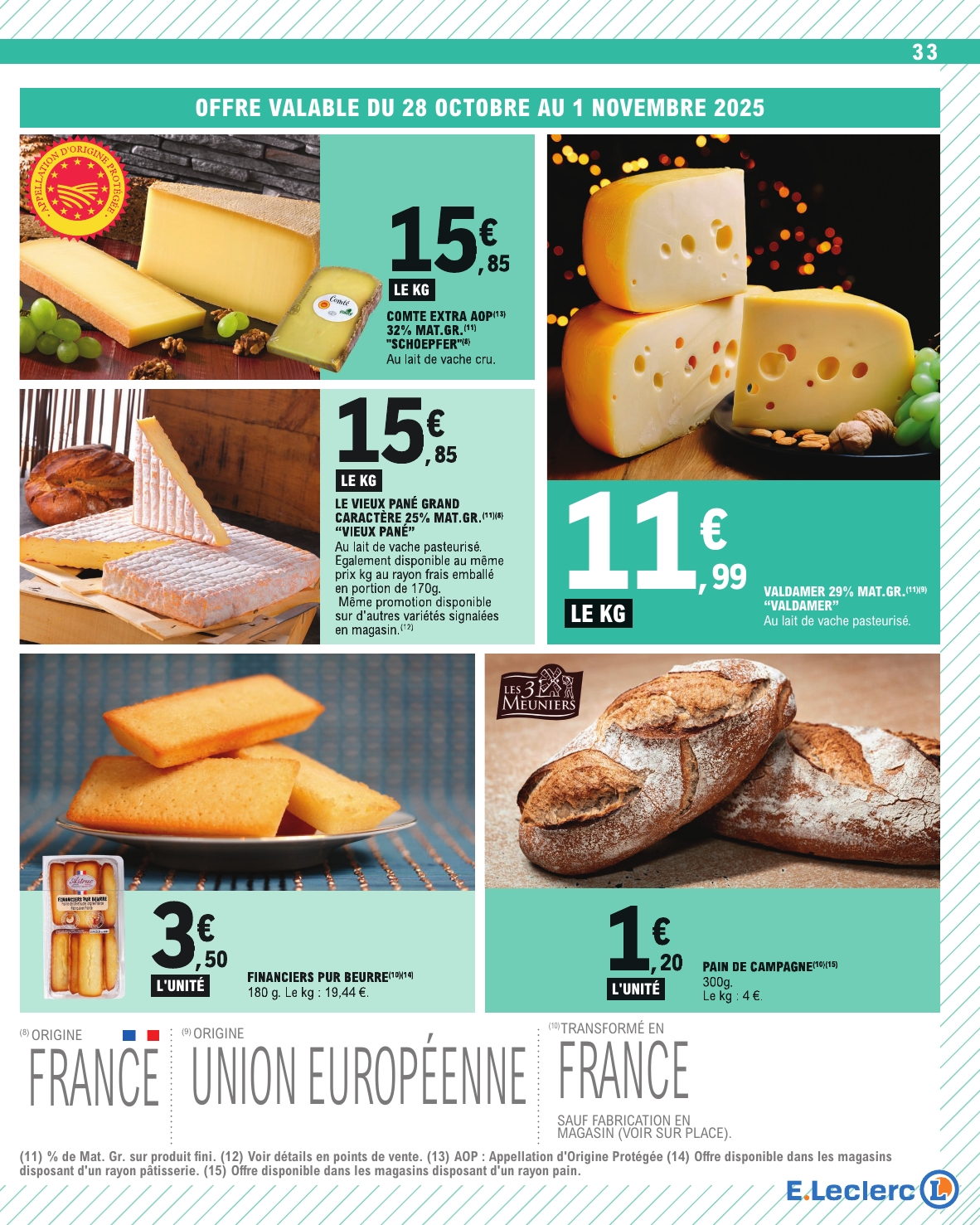 e-leclerc - Catalogue E.Leclerc valable du 28/10 au 08/11 - page: 33 e-leclerc - Catalogue E.Leclerc valable du 28/10 au 08/11 - page: 33