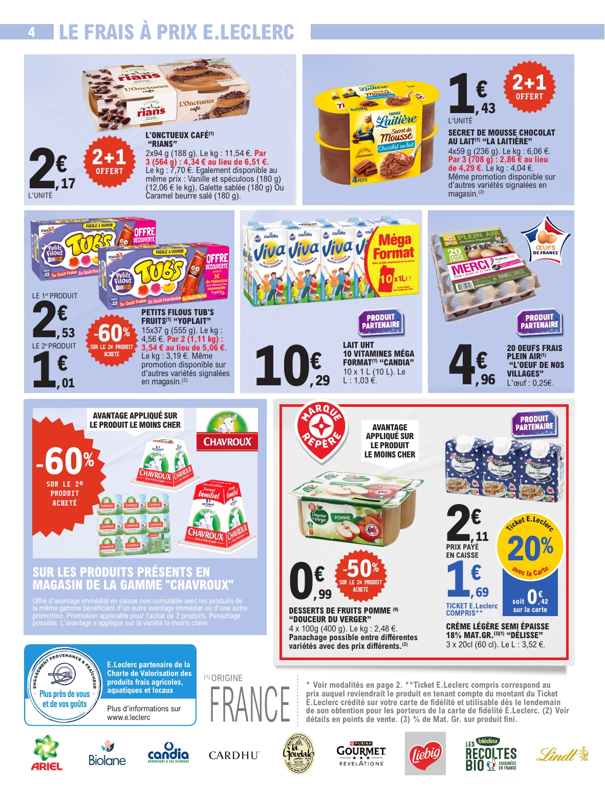 e-leclerc - Catalogue E.Leclerc - Express valable du 28/10 au 08/11 - page: 4