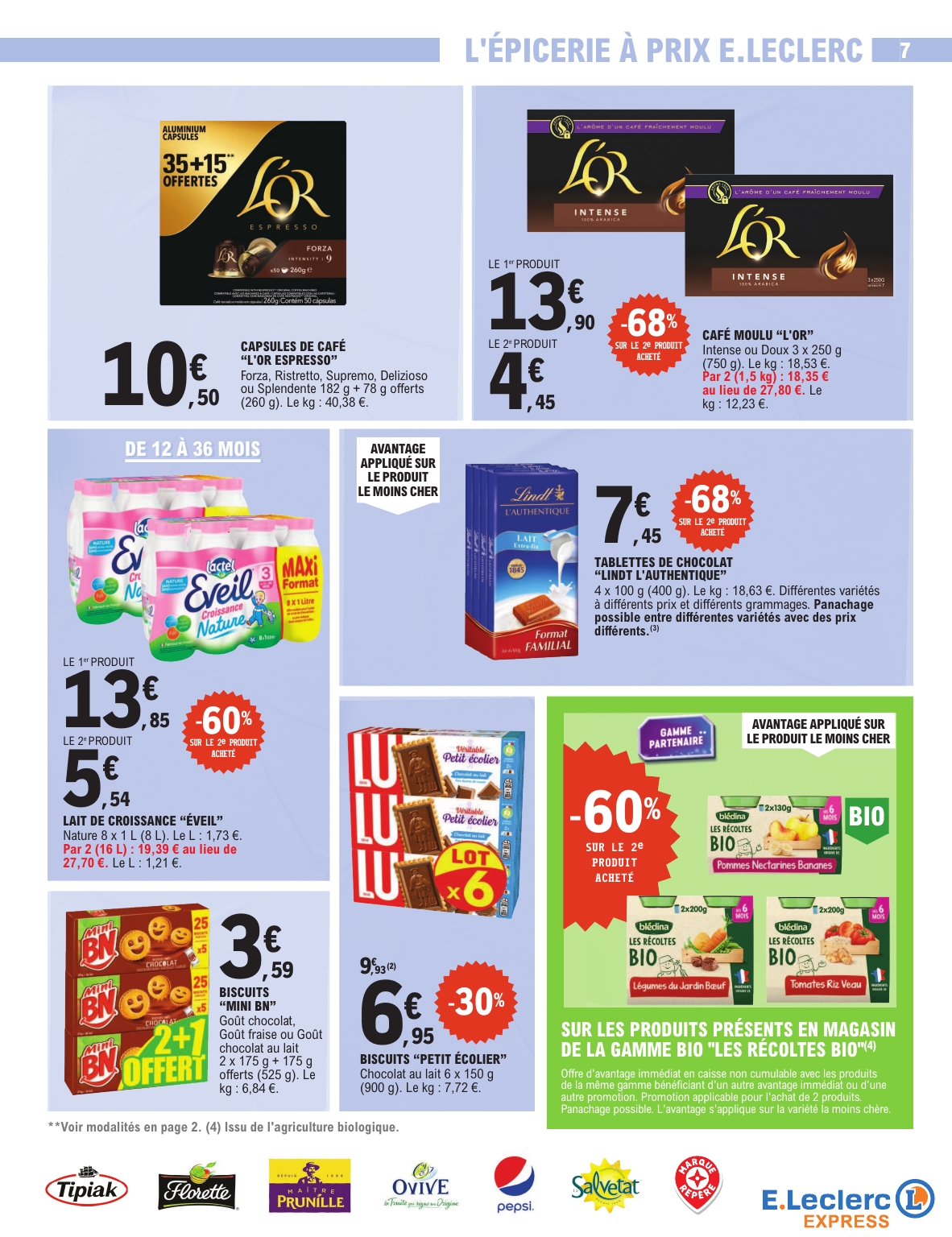 e-leclerc - Catalogue E.Leclerc - Express valable du 28/10 au 08/11 - page: 7