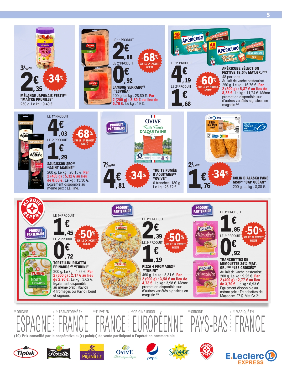 e-leclerc - Catalogue E.Leclerc - Express valable du 28/10 au 08/11 - page: 5