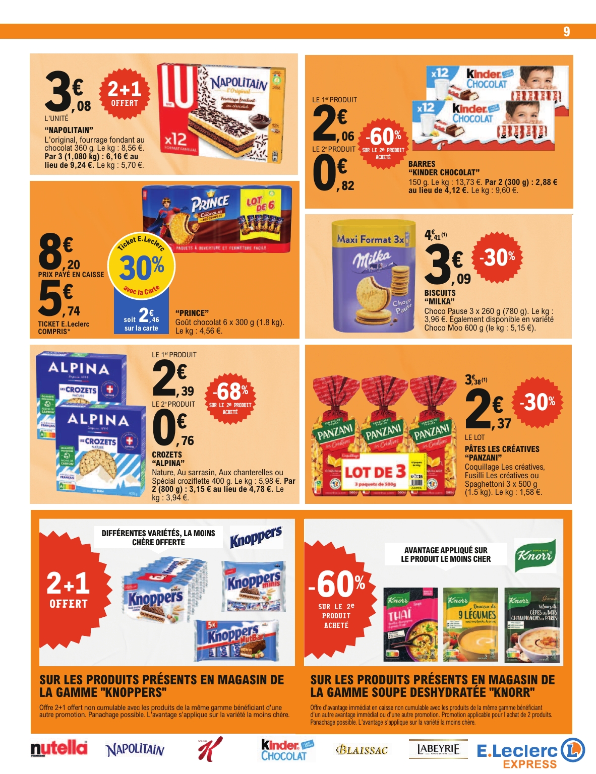 e-leclerc - Catalogue E.Leclerc - Express valable du 04/11 au 15/11 - page: 9