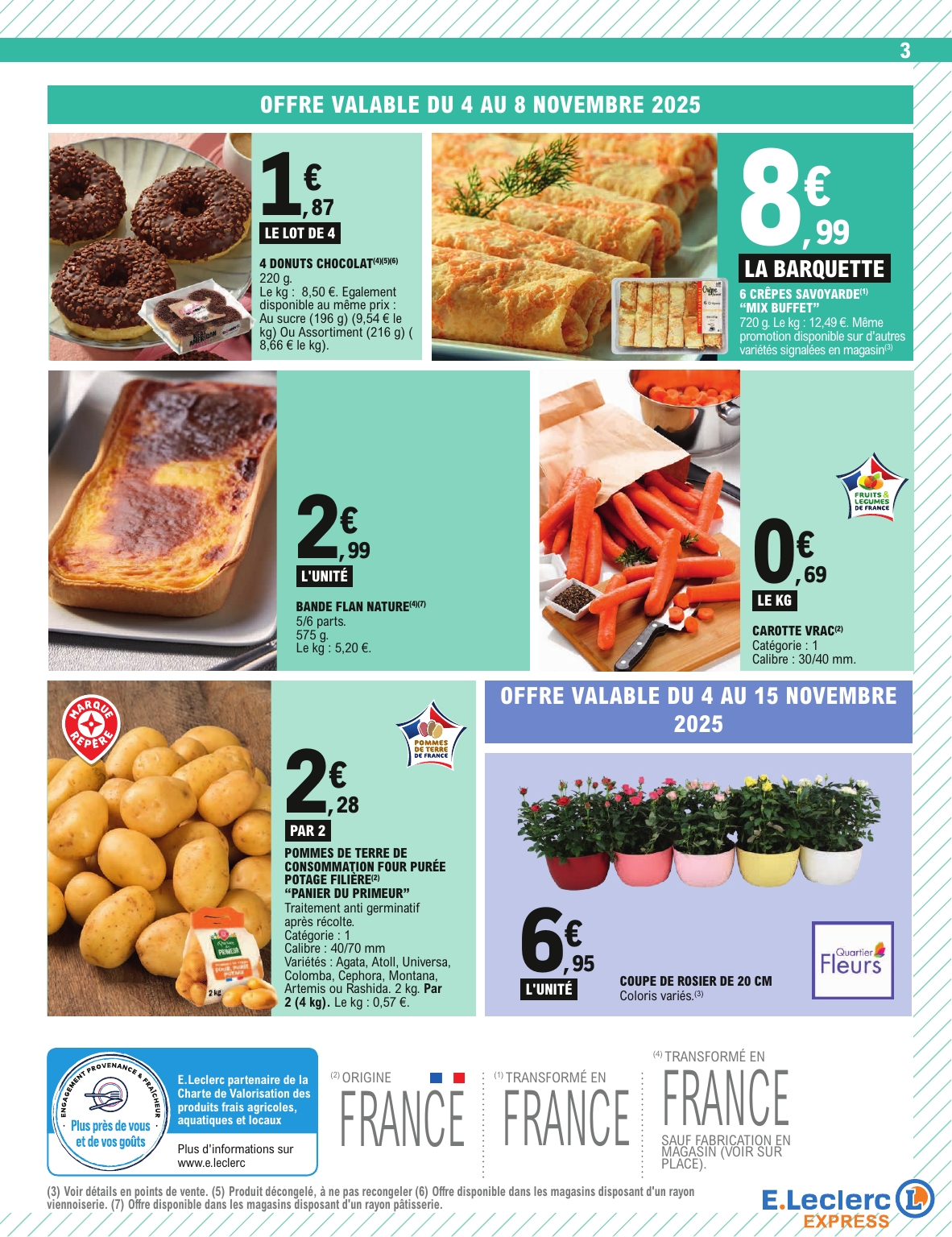 e-leclerc - Catalogue E.Leclerc - Express valable du 04/11 au 15/11 - page: 3