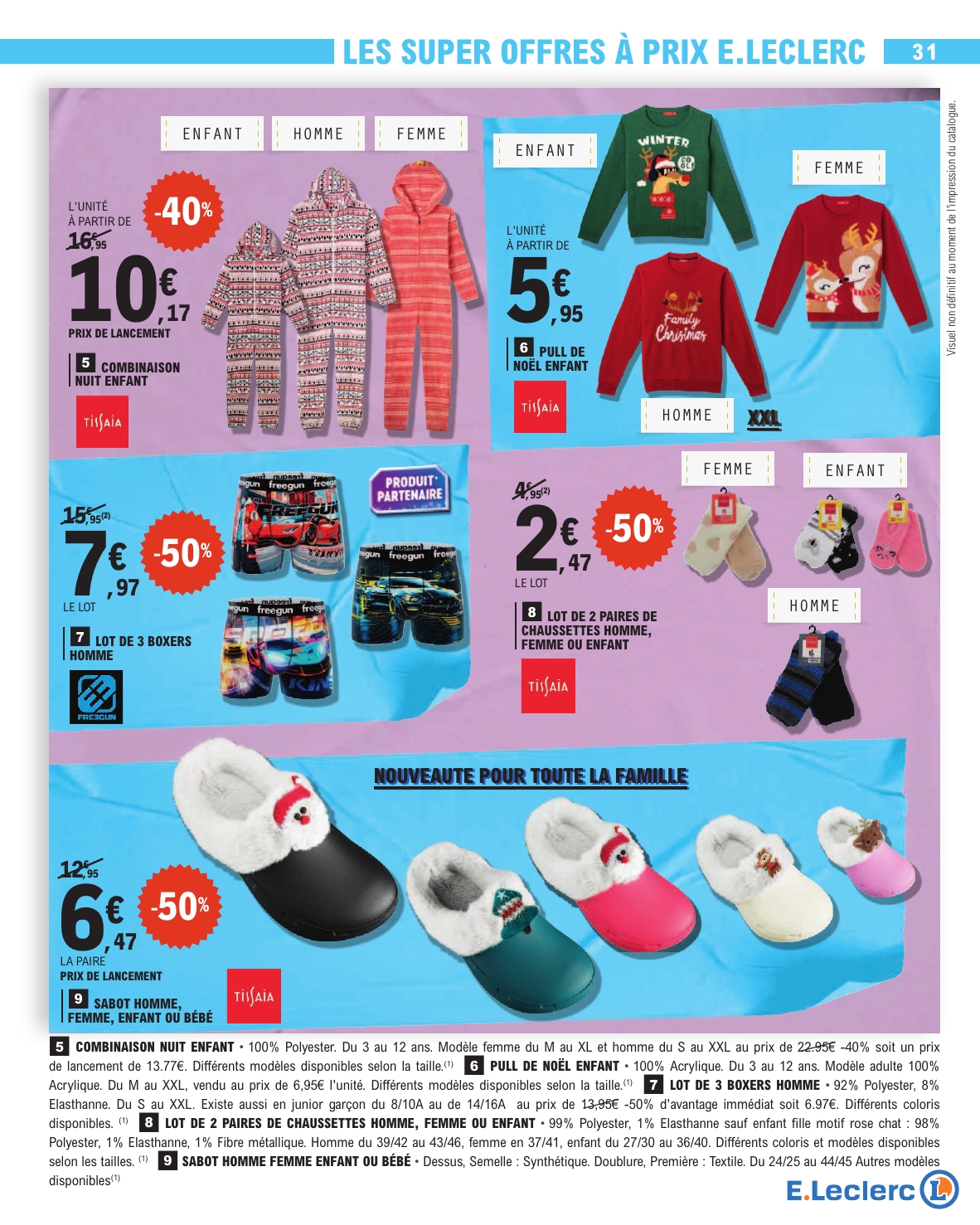 e-leclerc - Catalogue E.Leclerc valable du 04/11 au 15/11 - page: 31