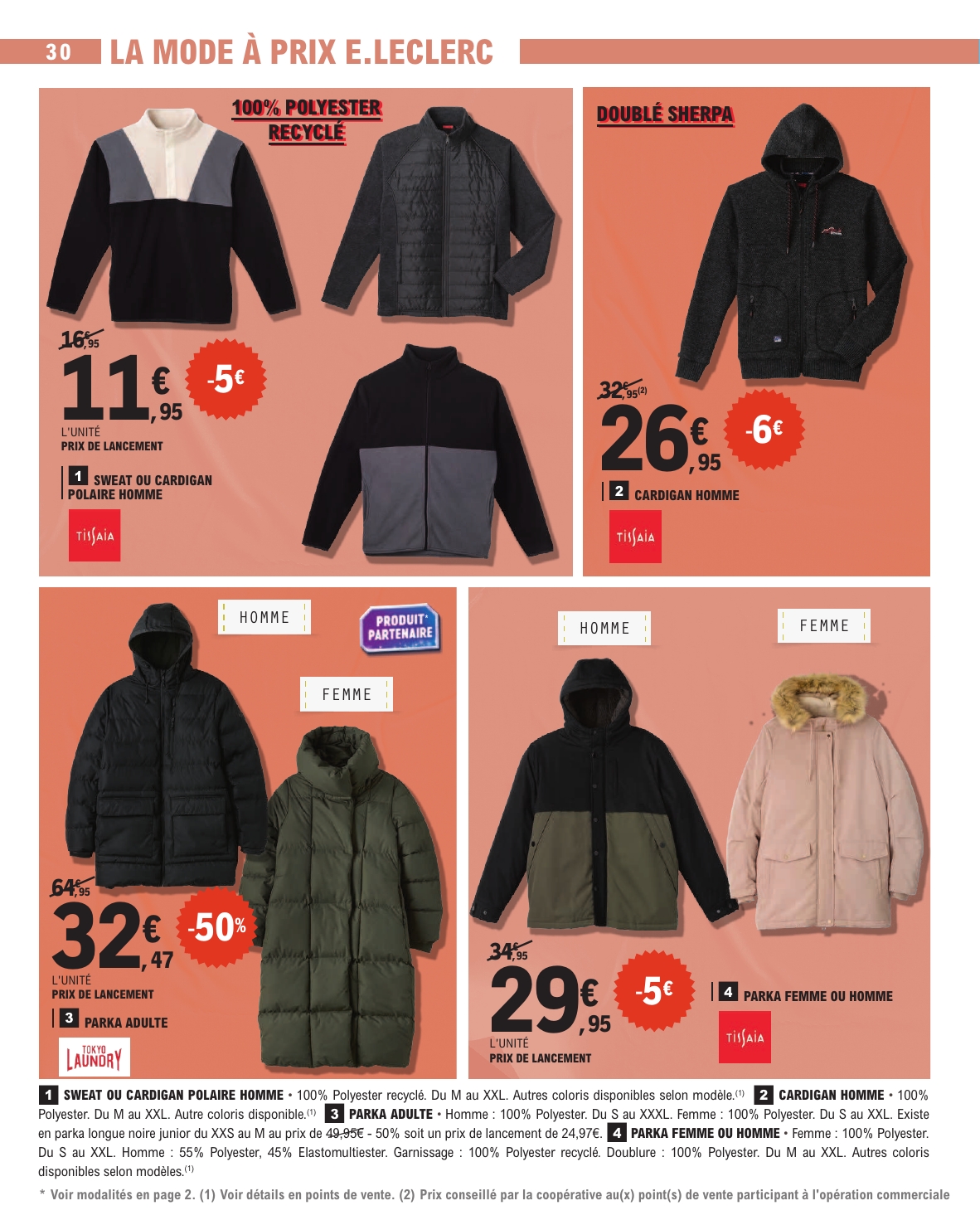 e-leclerc - Catalogue E.Leclerc valable du 04/11 au 15/11 - page: 30