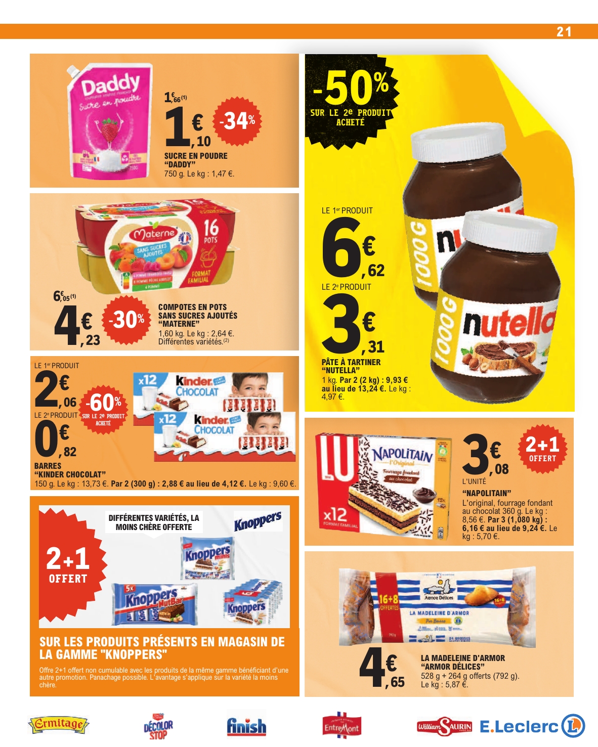 e-leclerc - Catalogue E.Leclerc valable du 04/11 au 15/11 - page: 21