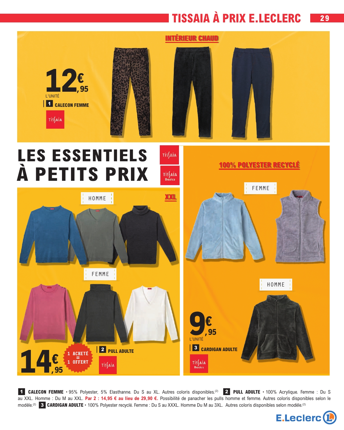 e-leclerc - Catalogue E.Leclerc valable du 04/11 au 15/11 - page: 29