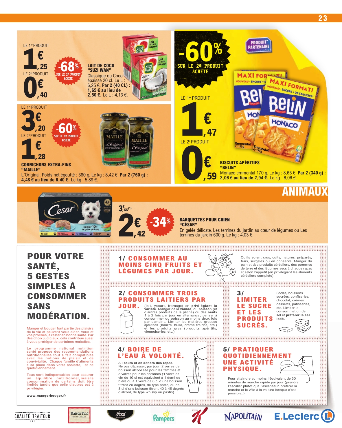 e-leclerc - Catalogue E.Leclerc valable du 04/11 au 15/11 - page: 23
