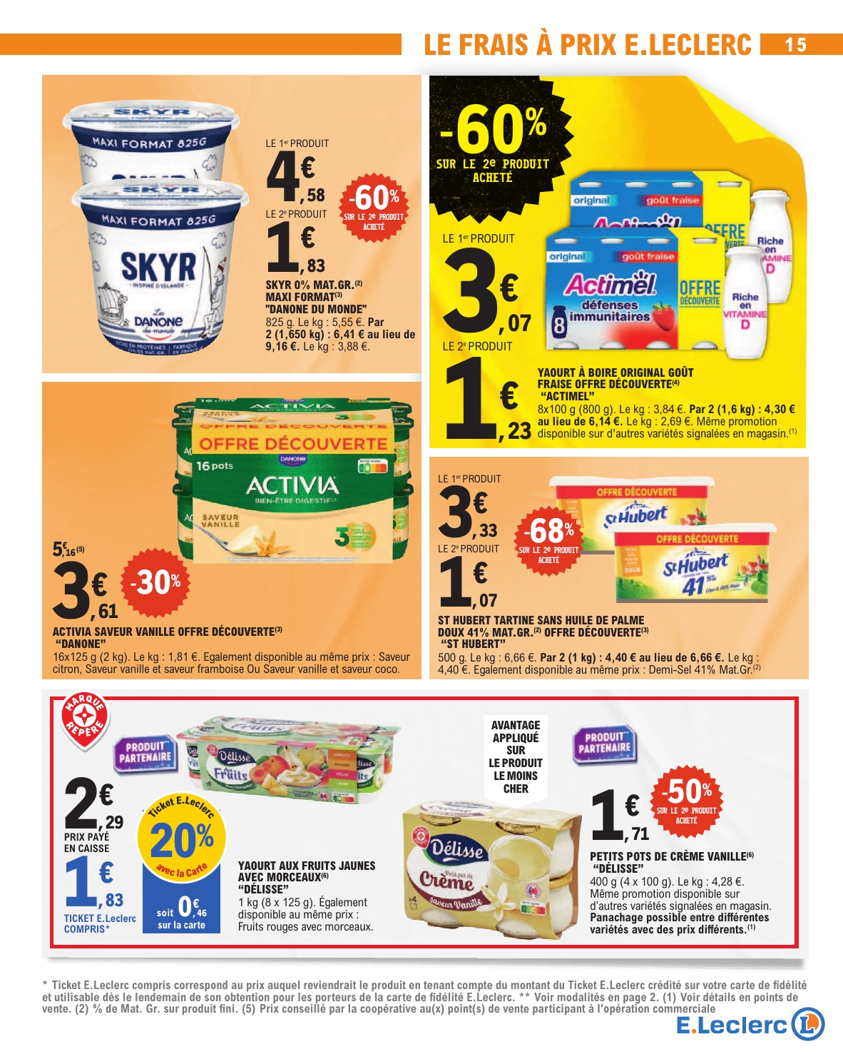 e-leclerc - Catalogue E.Leclerc valable du 04/11 au 15/11 - page: 15