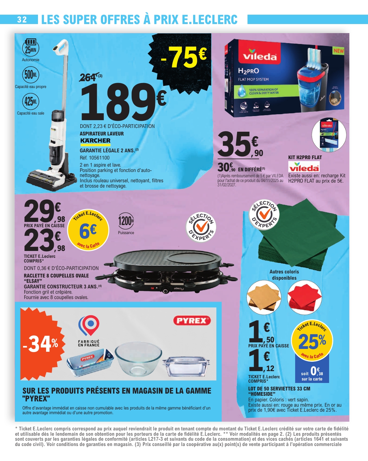 e-leclerc - Catalogue E.Leclerc valable du 04/11 au 15/11 - page: 32