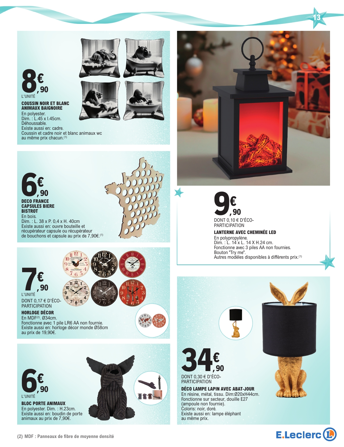 e-leclerc - Catalogue E.Leclerc - Preparation de Noel valable du 04/11 au 15/11 - page: 13