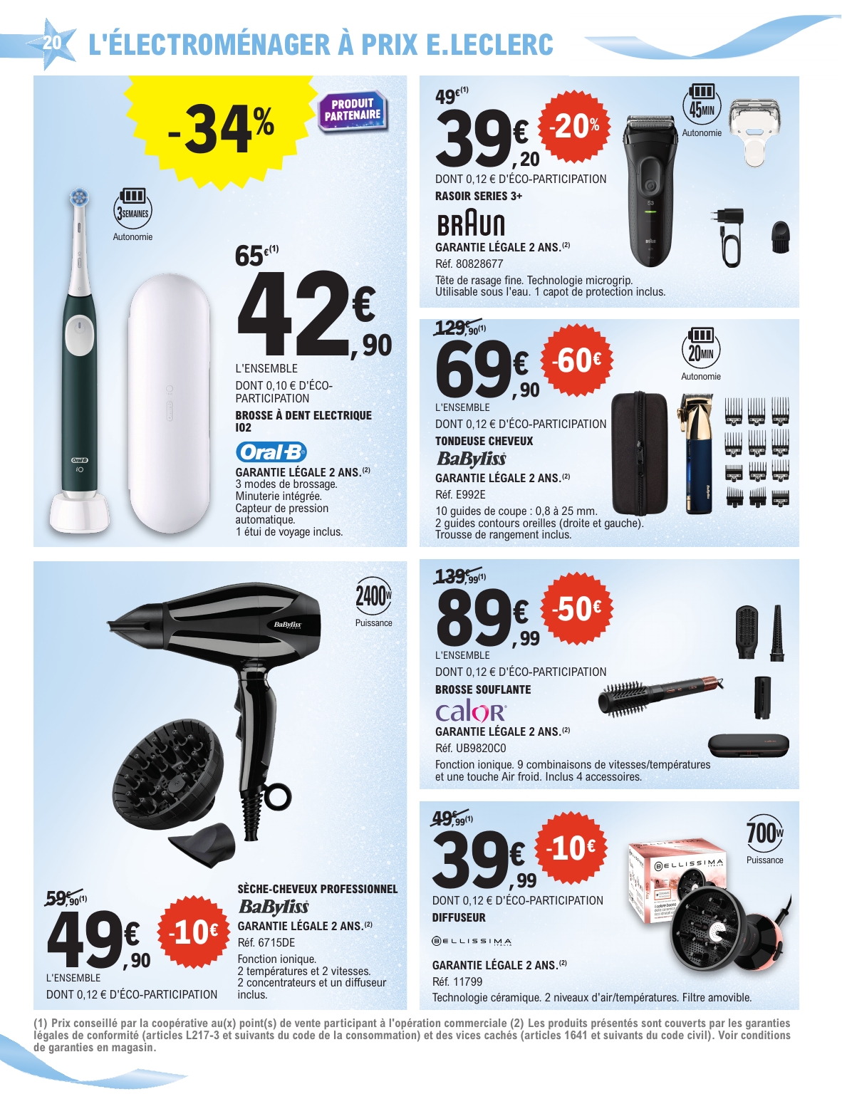 e-leclerc - Catalogue E.Leclerc - Preparation de Noel valable du 04/11 au 15/11 - page: 20