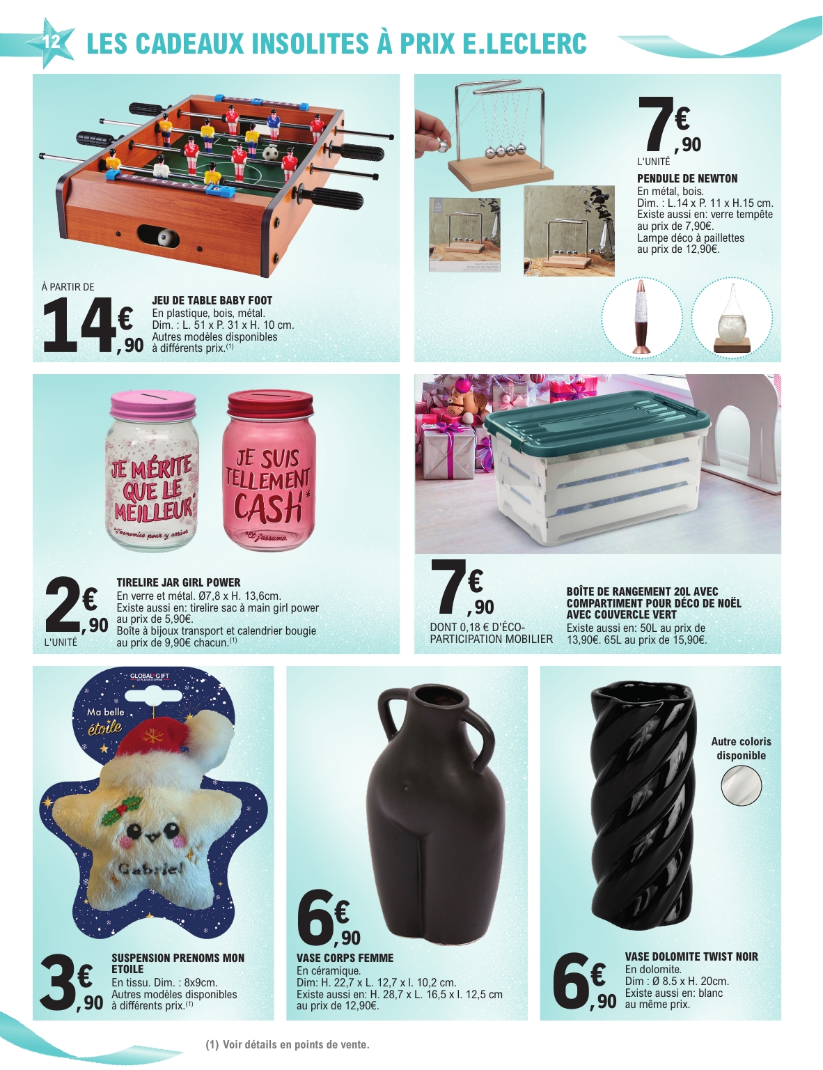 e-leclerc - Catalogue E.Leclerc - Preparation de Noel valable du 04/11 au 15/11 - page: 12