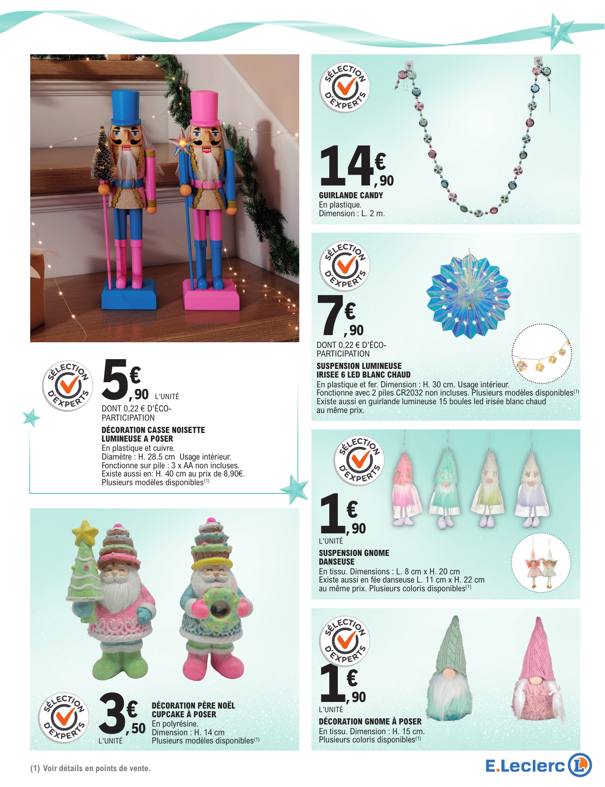 e-leclerc - Catalogue E.Leclerc - Preparation de Noel valable du 04/11 au 15/11 - page: 7
