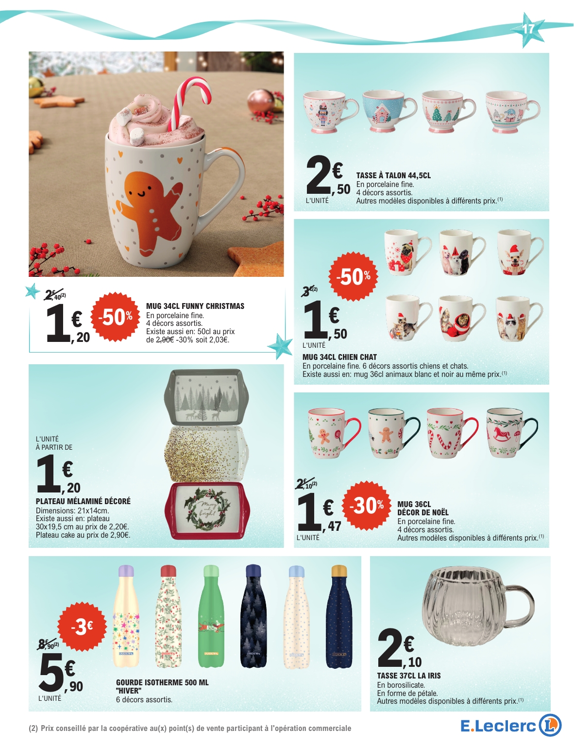 e-leclerc - Catalogue E.Leclerc - Preparation de Noel valable du 04/11 au 15/11 - page: 17