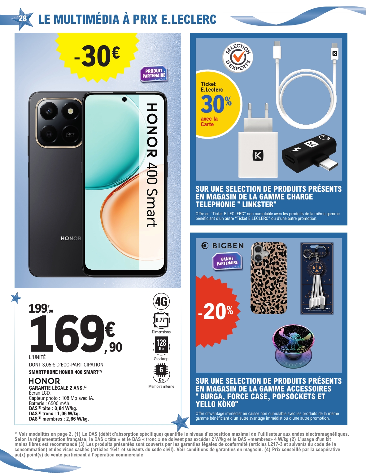 e-leclerc - Catalogue E.Leclerc - Preparation de Noel valable du 04/11 au 15/11 - page: 28