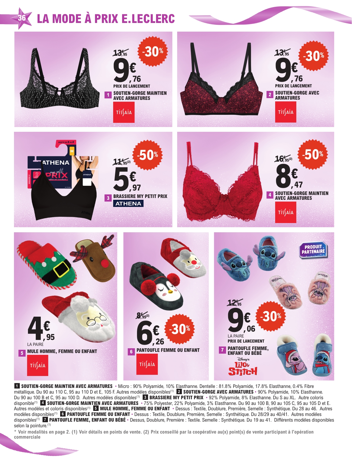 e-leclerc - Catalogue E.Leclerc - Preparation de Noel valable du 04/11 au 15/11 - page: 36