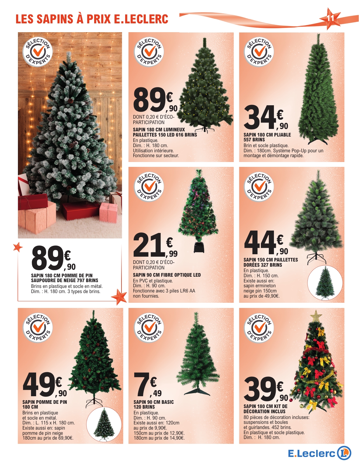 e-leclerc - Catalogue E.Leclerc - Preparation de Noel valable du 04/11 au 15/11 - page: 11