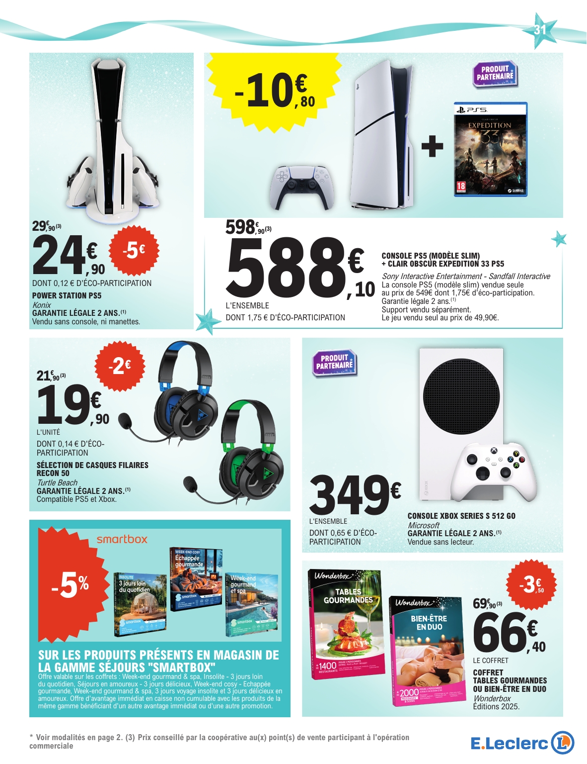 e-leclerc - Catalogue E.Leclerc - Preparation de Noel valable du 04/11 au 15/11 - page: 31