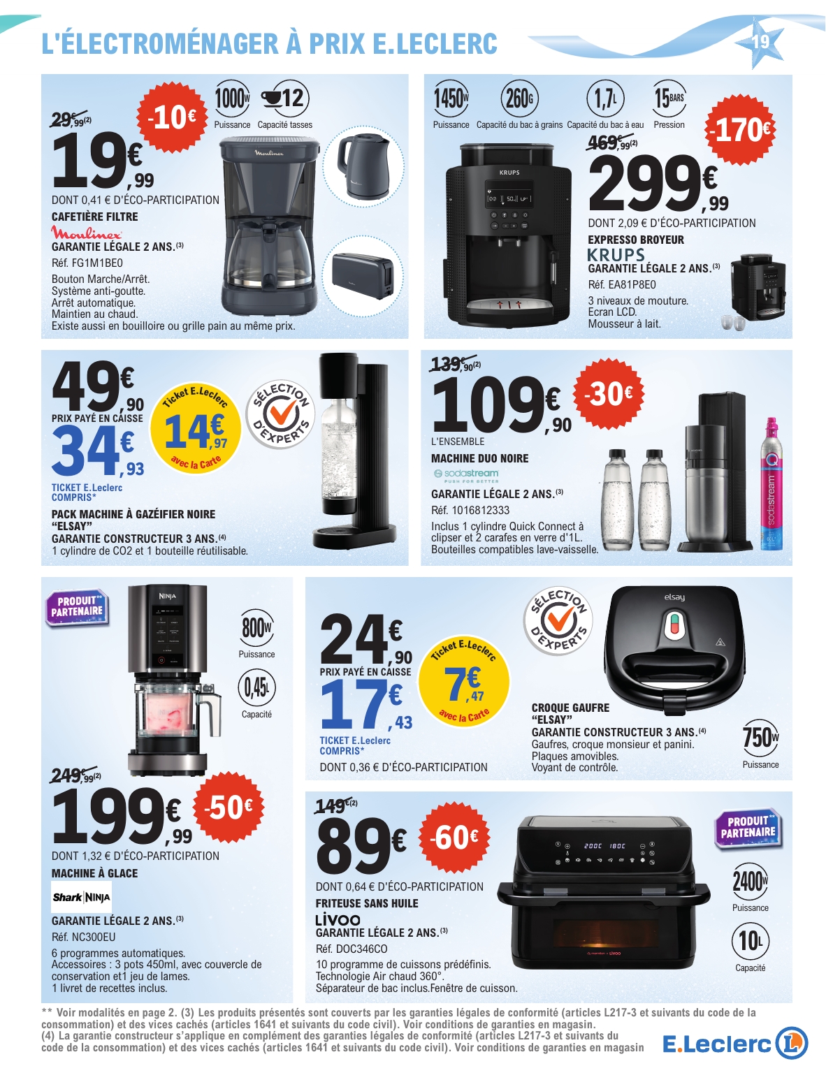 e-leclerc - Catalogue E.Leclerc - Preparation de Noel valable du 04/11 au 15/11 - page: 19