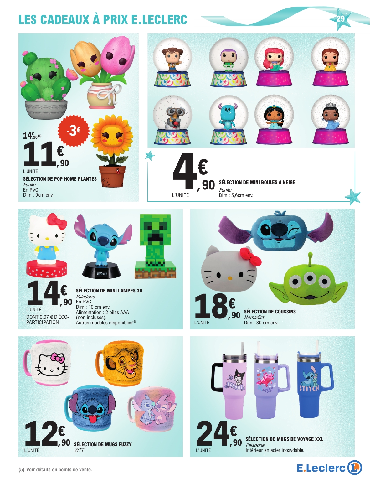 e-leclerc - Catalogue E.Leclerc - Preparation de Noel valable du 04/11 au 15/11 - page: 29