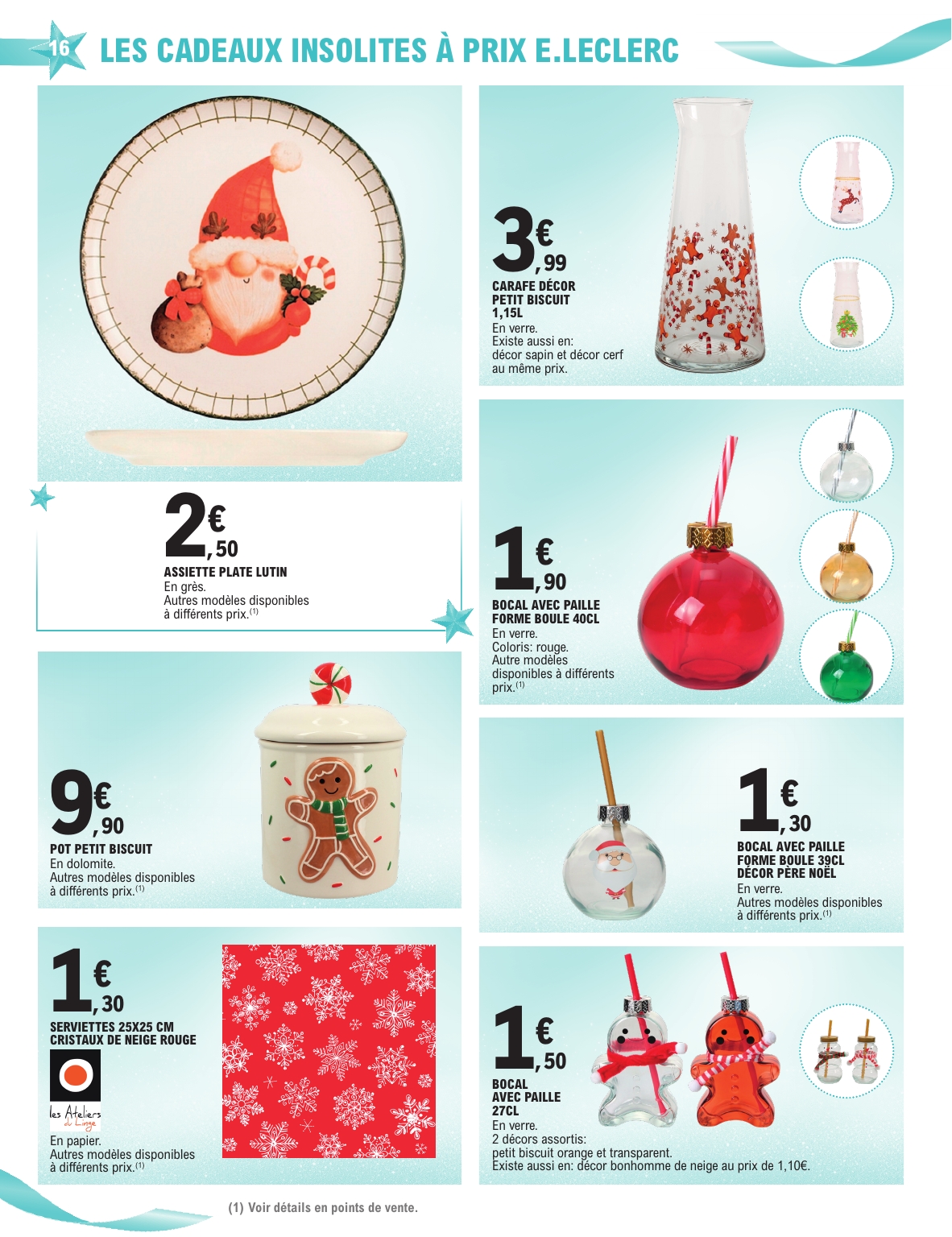 e-leclerc - Catalogue E.Leclerc - Preparation de Noel valable du 04/11 au 15/11 - page: 16