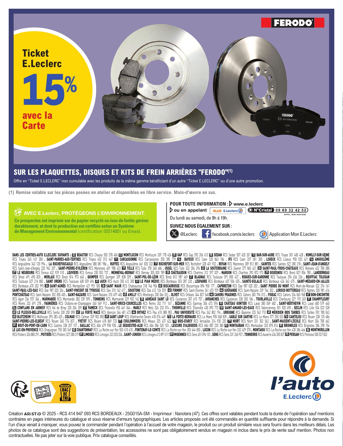 e-leclerc - Catalogue E.Leclerc - Thematique Preparation Hiver valable du 04/11 au 29/11 - page: 12