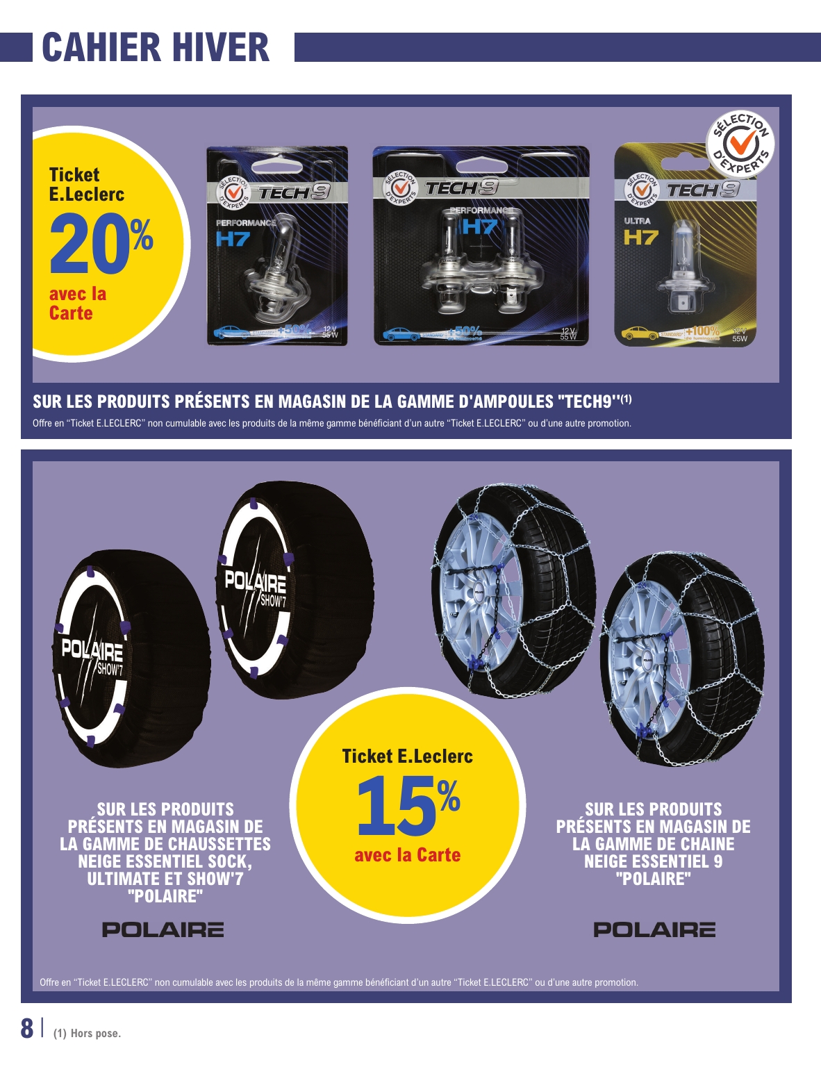 e-leclerc - Catalogue E.Leclerc - Thematique Preparation Hiver valable du 04/11 au 29/11 - page: 8