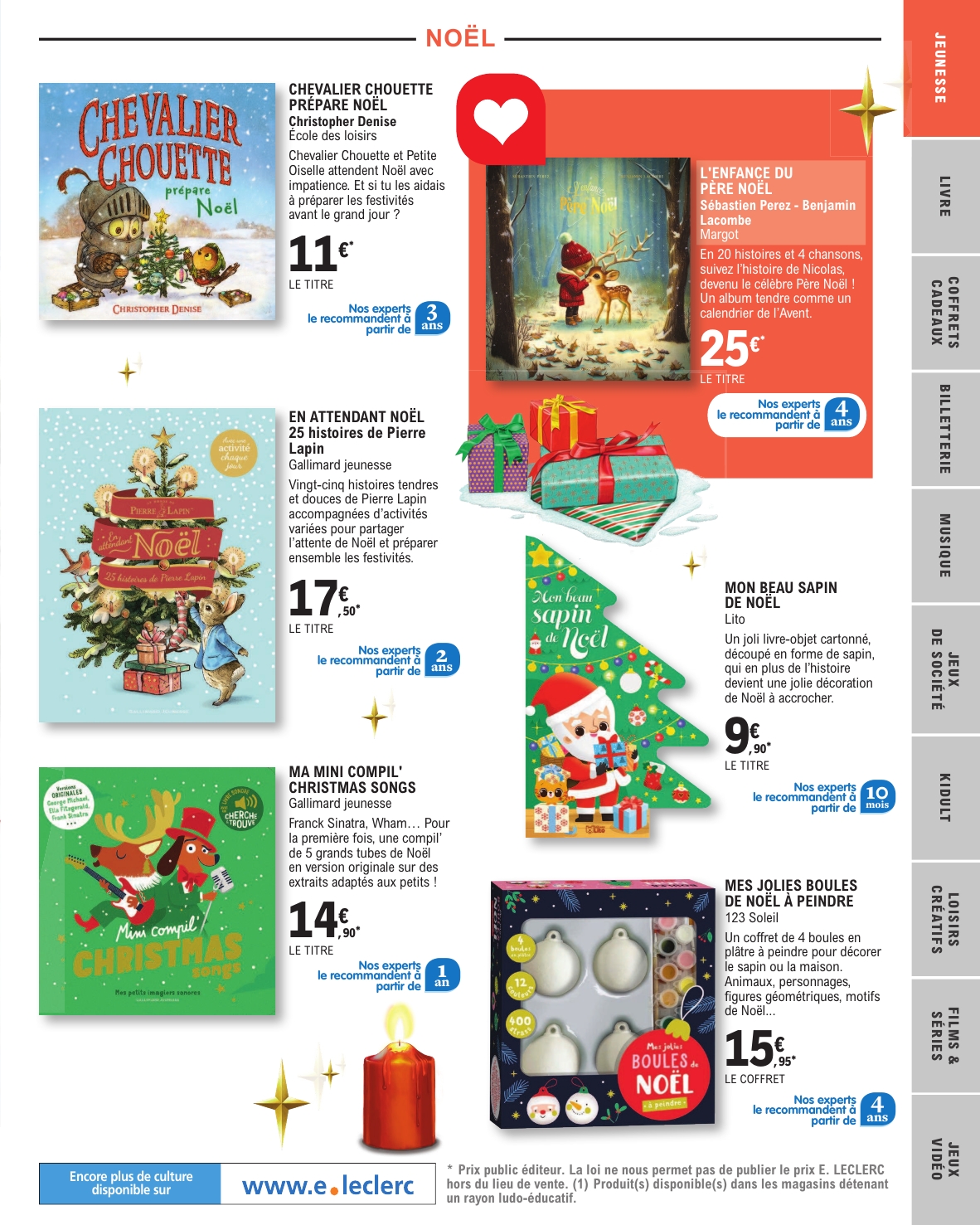 e-leclerc - Catalogue E.Leclerc - Selection Fin D'Annee valable du 11/11 au 20/12 - page: 5