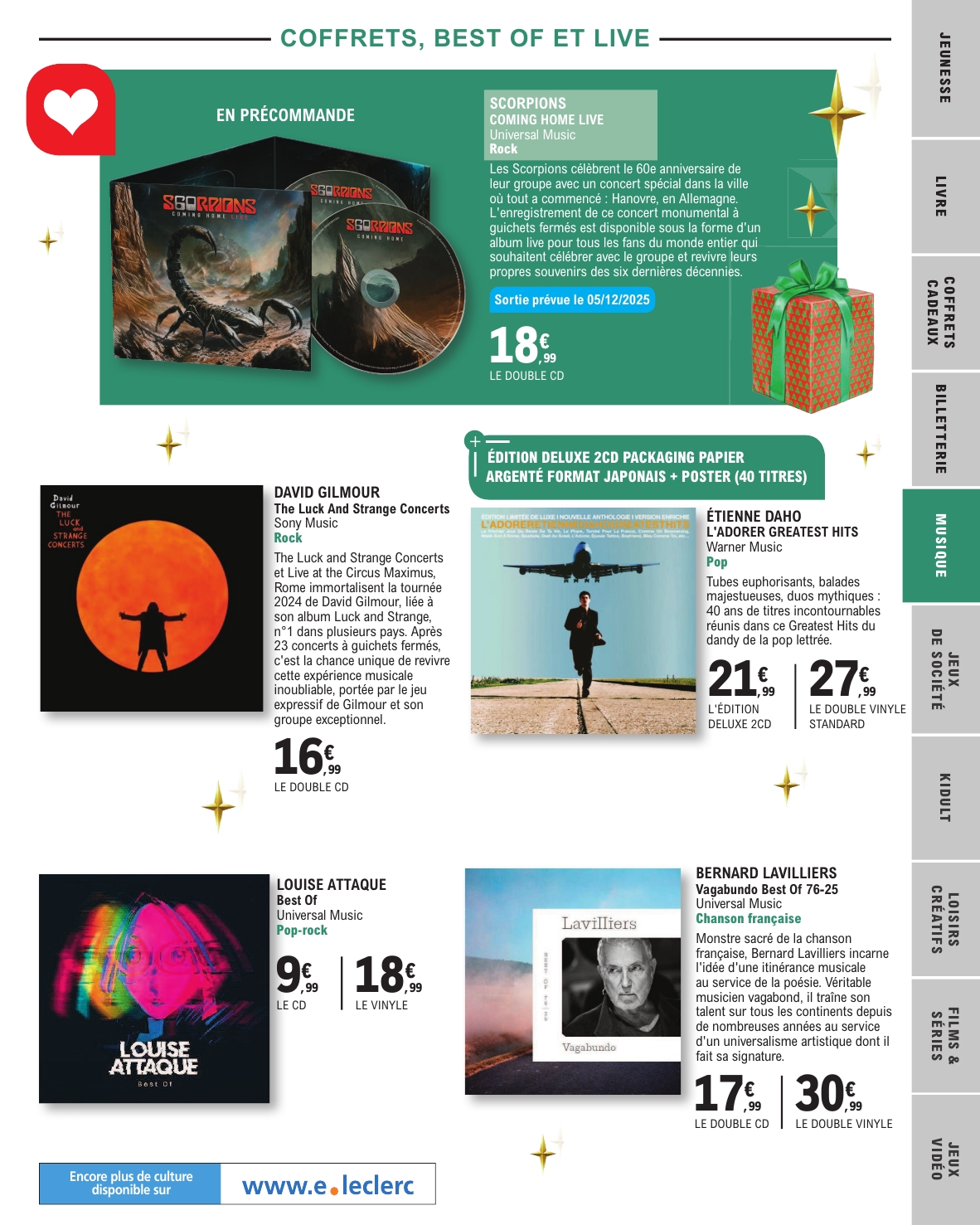 e-leclerc - Catalogue E.Leclerc - Selection Fin D'Annee valable du 11/11 au 20/12 - page: 57