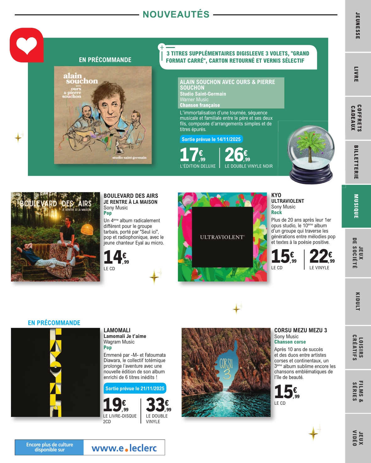 e-leclerc - Catalogue E.Leclerc - Selection Fin D'Annee valable du 11/11 au 20/12 - page: 59