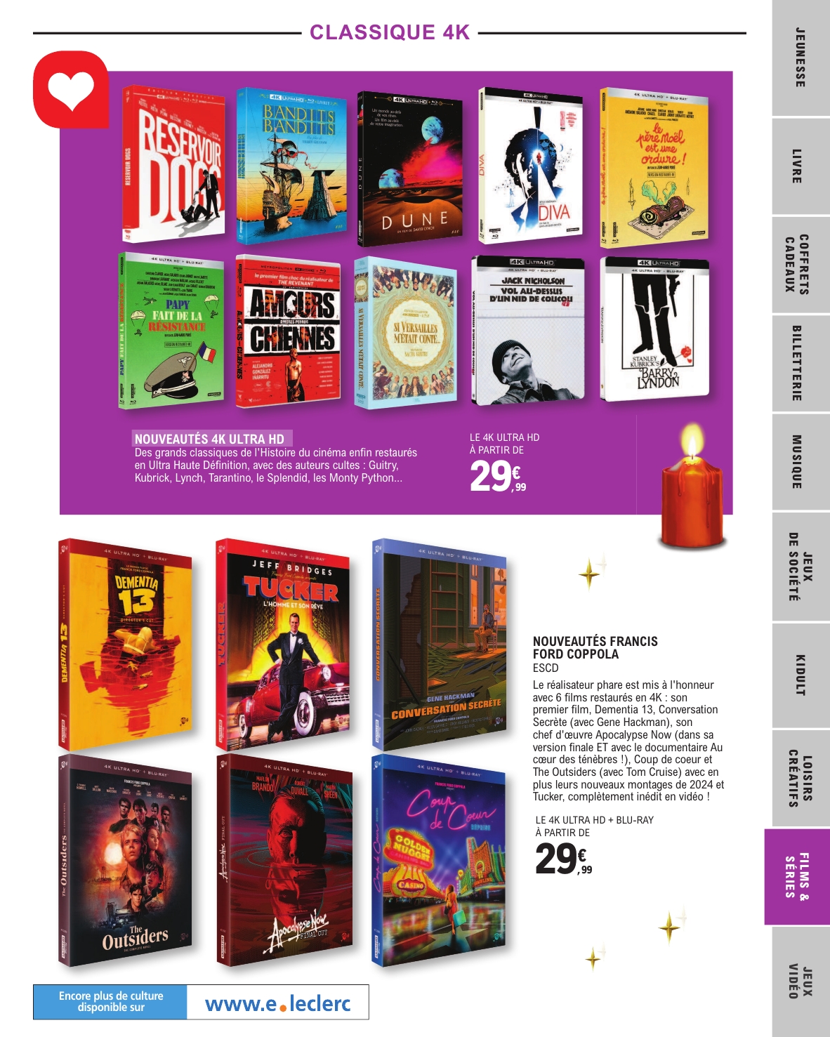 e-leclerc - Catalogue E.Leclerc - Selection Fin D'Annee valable du 11/11 au 20/12 - page: 89