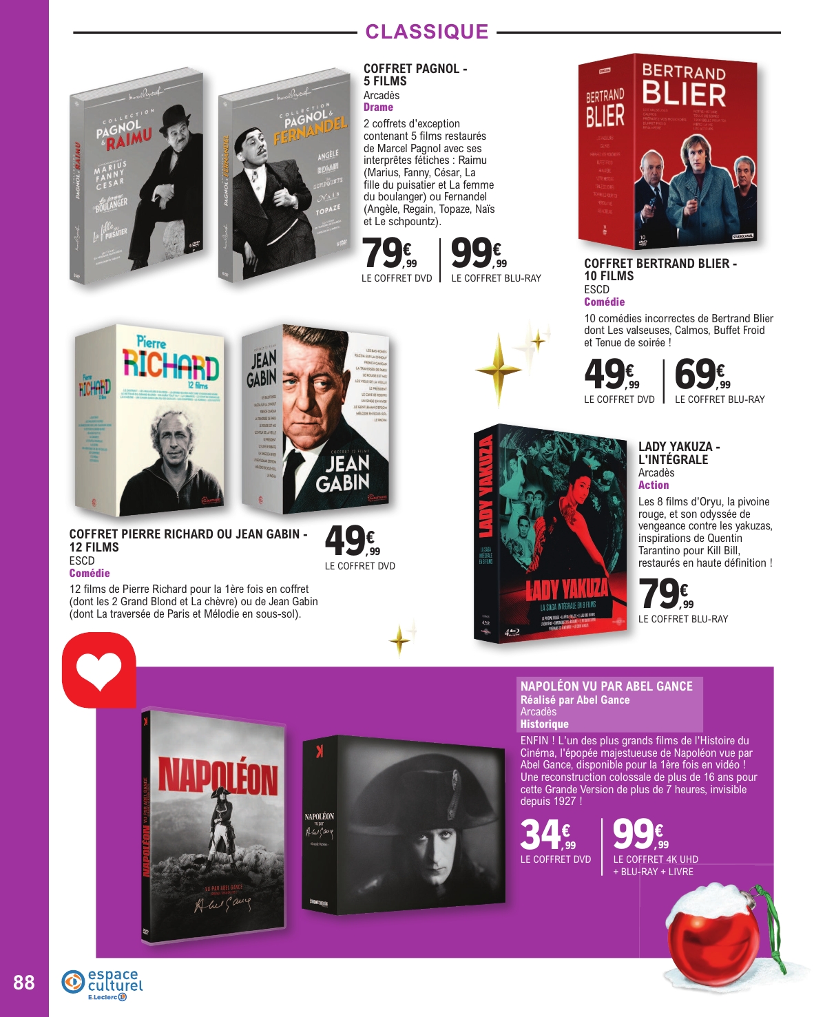 e-leclerc - Catalogue E.Leclerc - Selection Fin D'Annee valable du 11/11 au 20/12 - page: 88