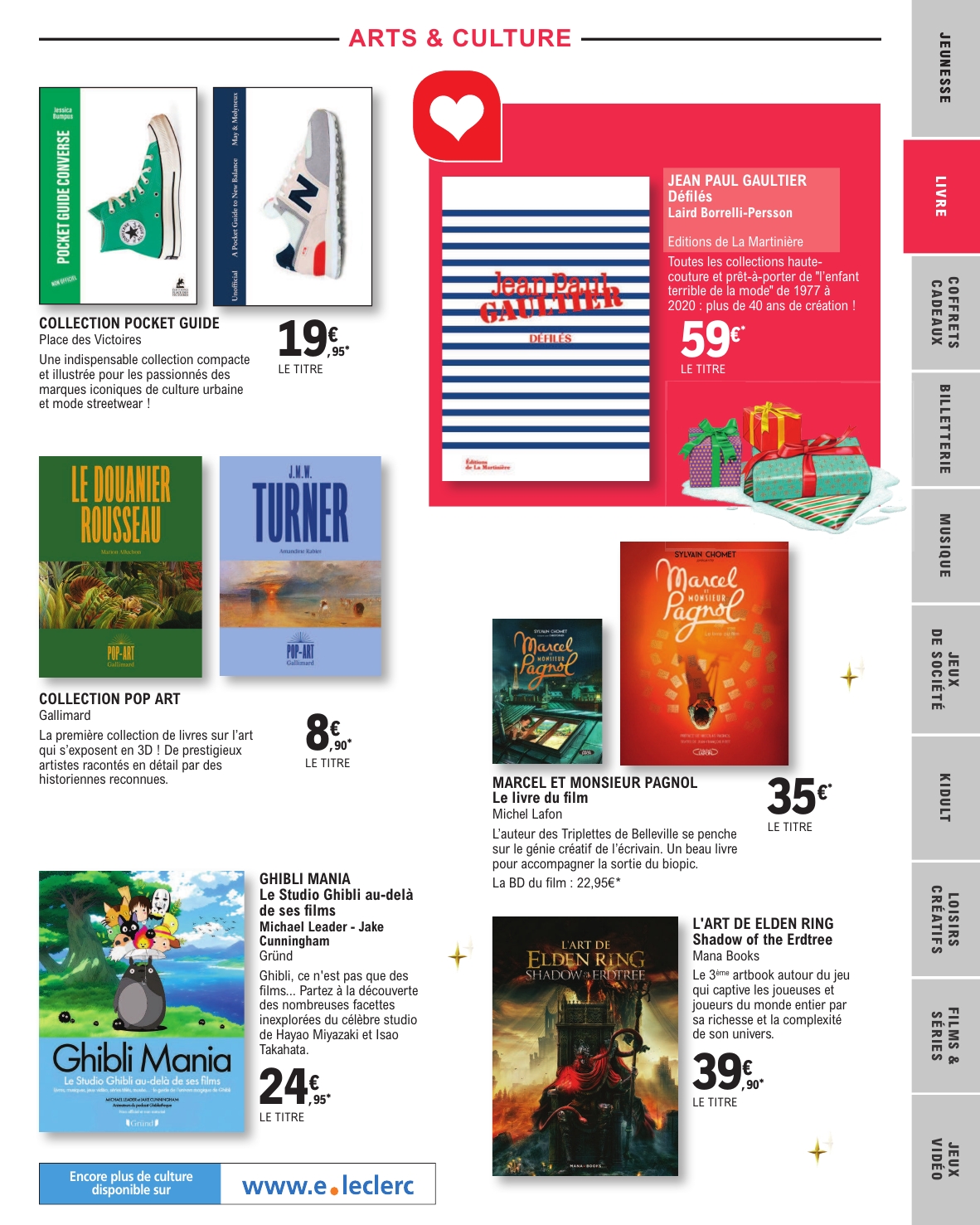 e-leclerc - Catalogue E.Leclerc - Selection Fin D'Annee valable du 11/11 au 20/12 - page: 39