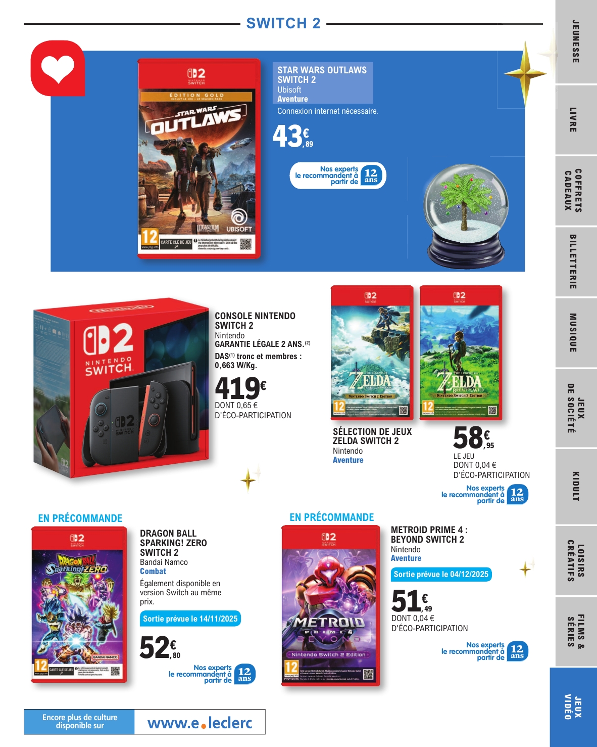 e-leclerc - Catalogue E.Leclerc - Selection Fin D'Annee valable du 11/11 au 20/12 - page: 103