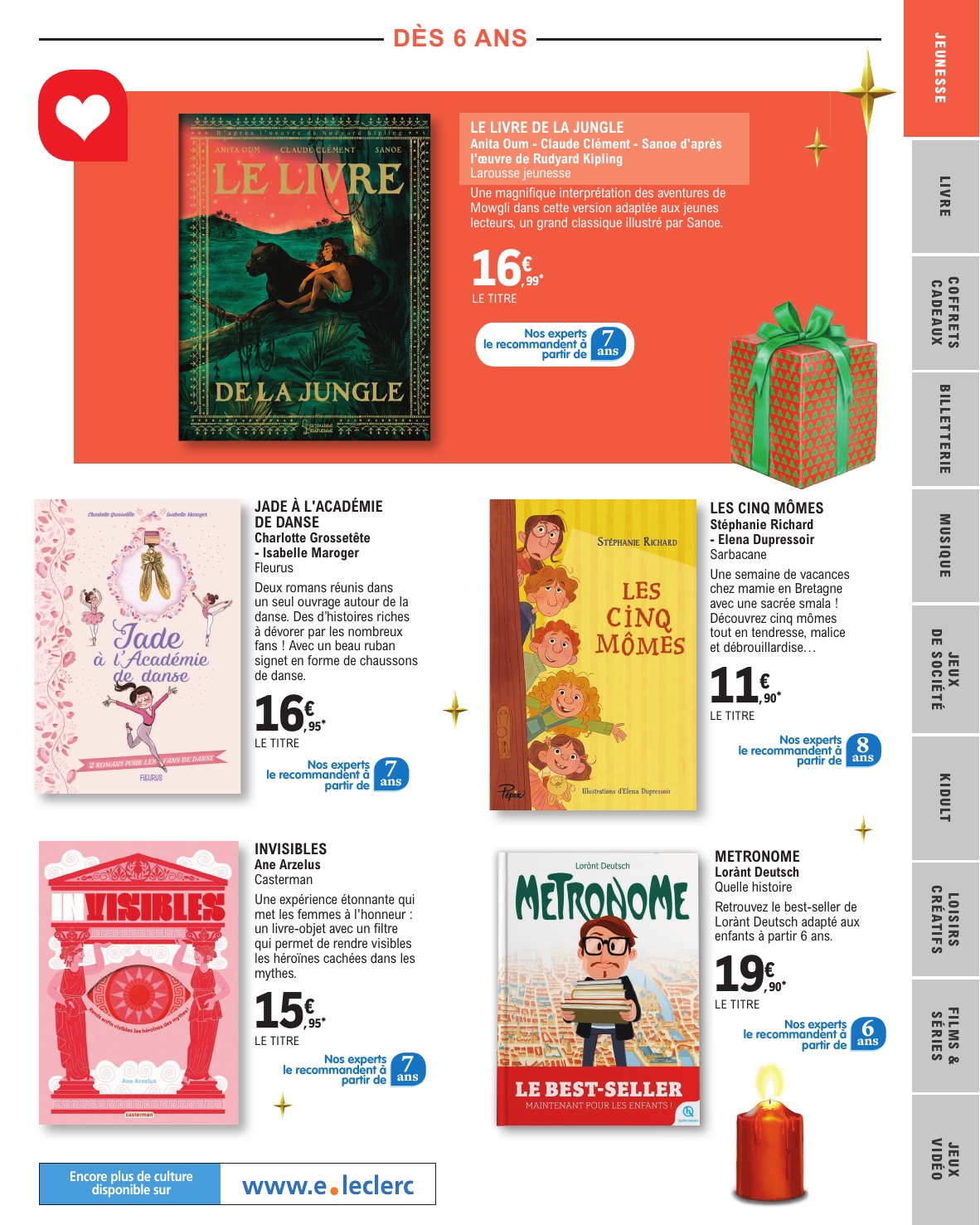 e-leclerc - Catalogue E.Leclerc - Selection Fin D'Annee valable du 11/11 au 20/12 - page: 9