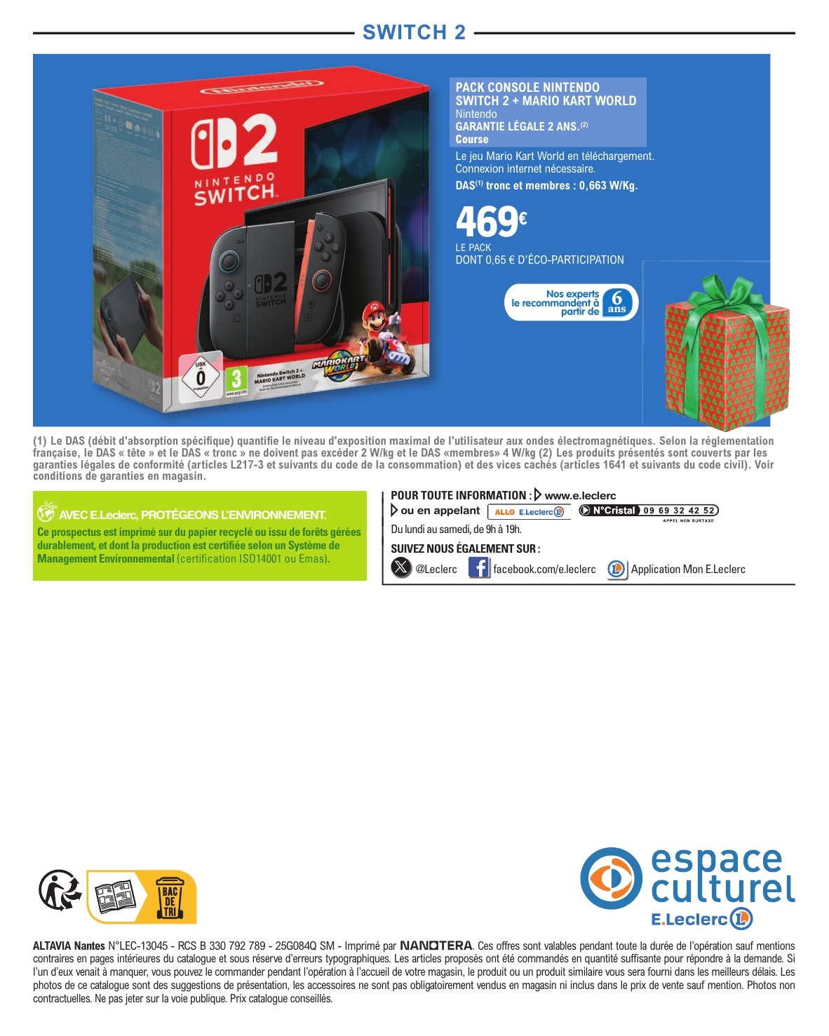 e-leclerc - Catalogue E.Leclerc - Selection Fin D'Annee valable du 11/11 au 20/12 - page: 108