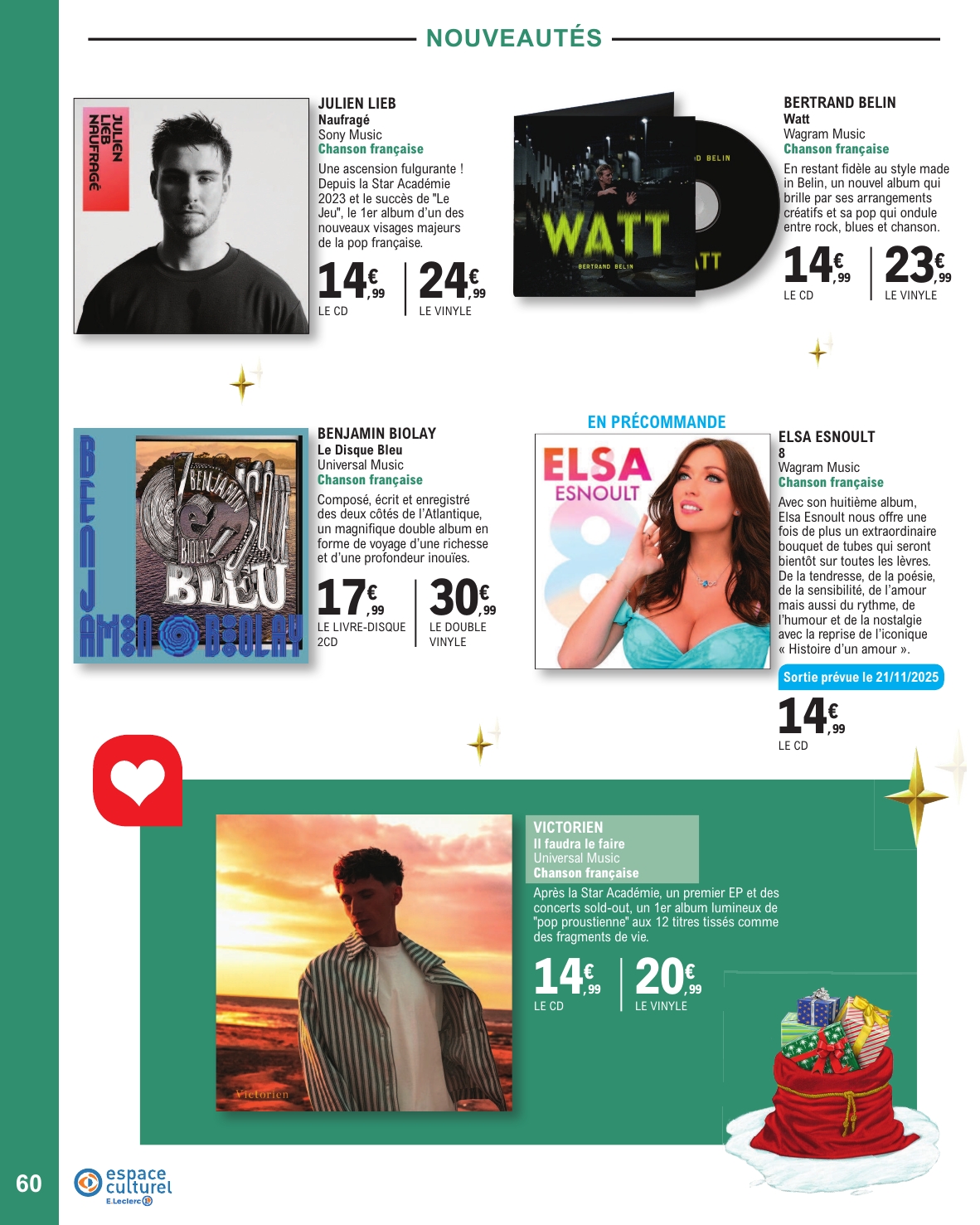 e-leclerc - Catalogue E.Leclerc - Selection Fin D'Annee valable du 11/11 au 20/12 - page: 60