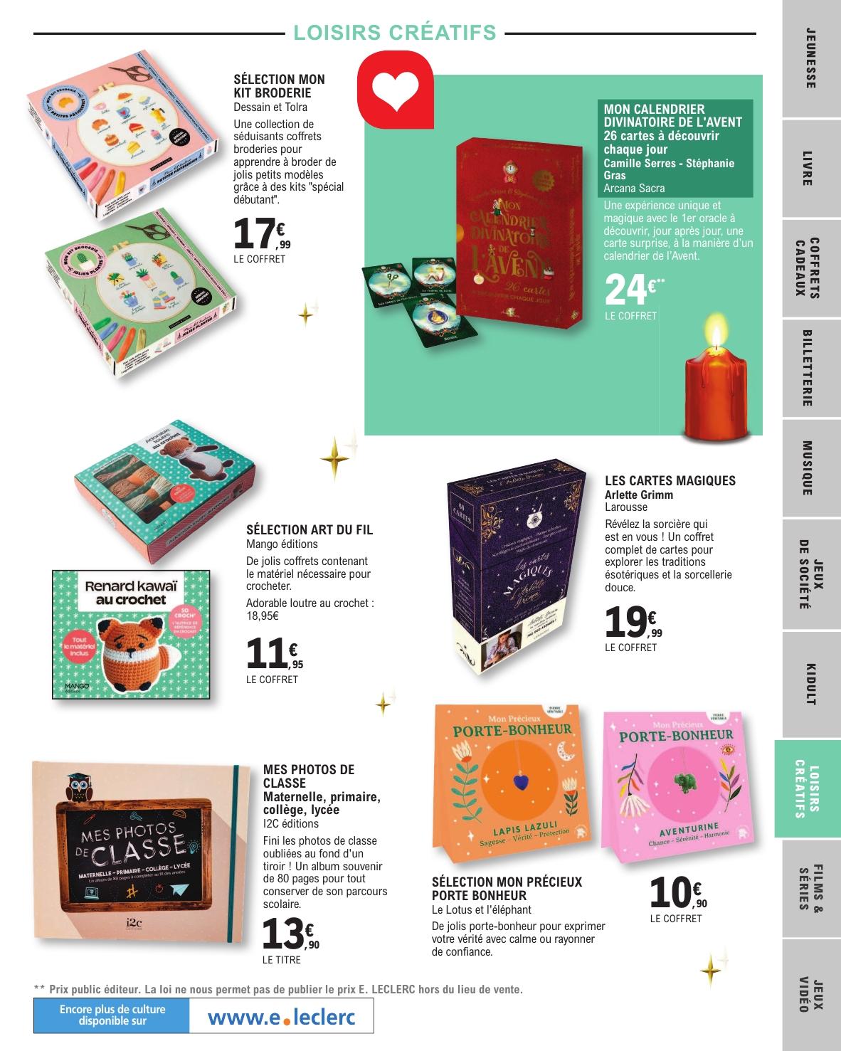 e-leclerc - Catalogue E.Leclerc - Selection Fin D'Annee valable du 11/11 au 20/12 - page: 79
