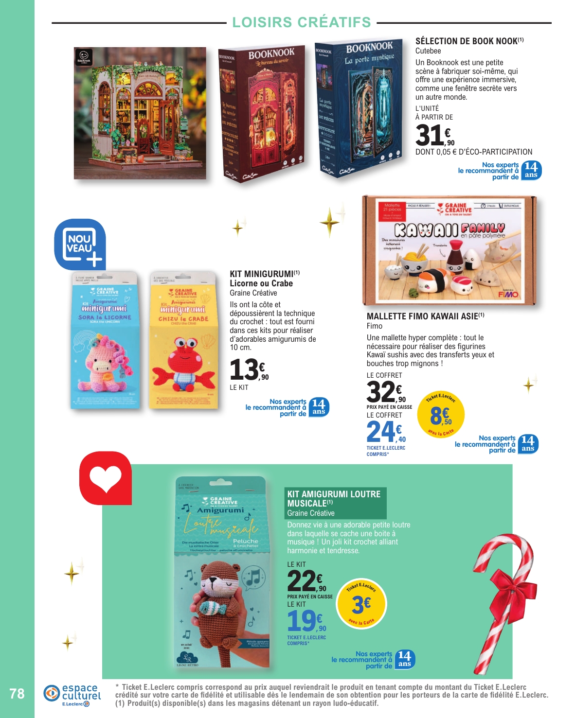 e-leclerc - Catalogue E.Leclerc - Selection Fin D'Annee valable du 11/11 au 20/12 - page: 78