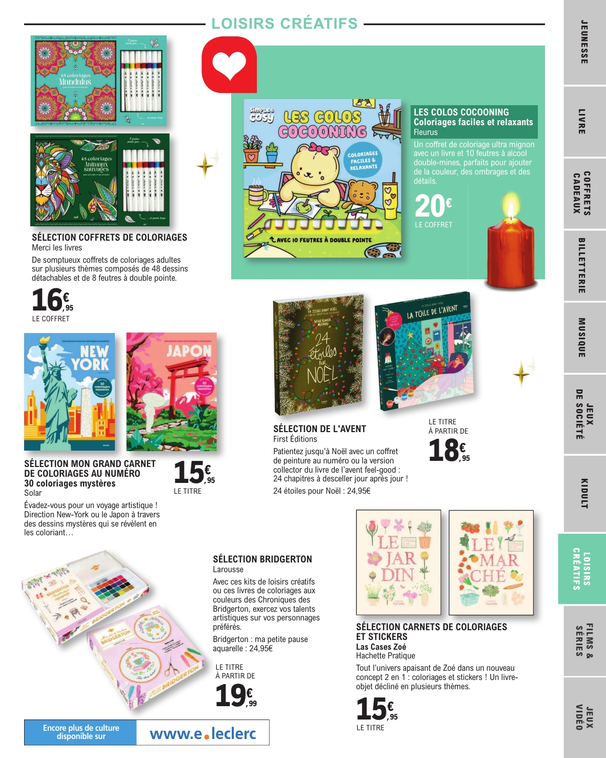 e-leclerc - Catalogue E.Leclerc - Selection Fin D'Annee valable du 11/11 au 20/12 - page: 77