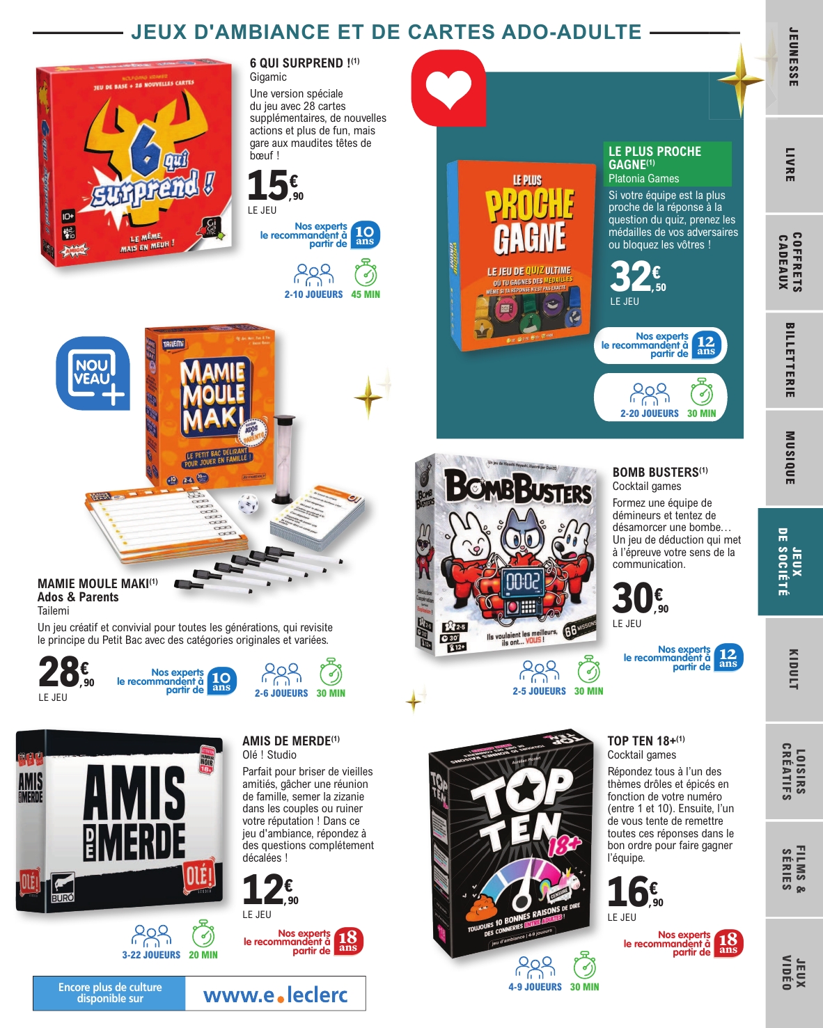 e-leclerc - Catalogue E.Leclerc - Selection Fin D'Annee valable du 11/11 au 20/12 - page: 67