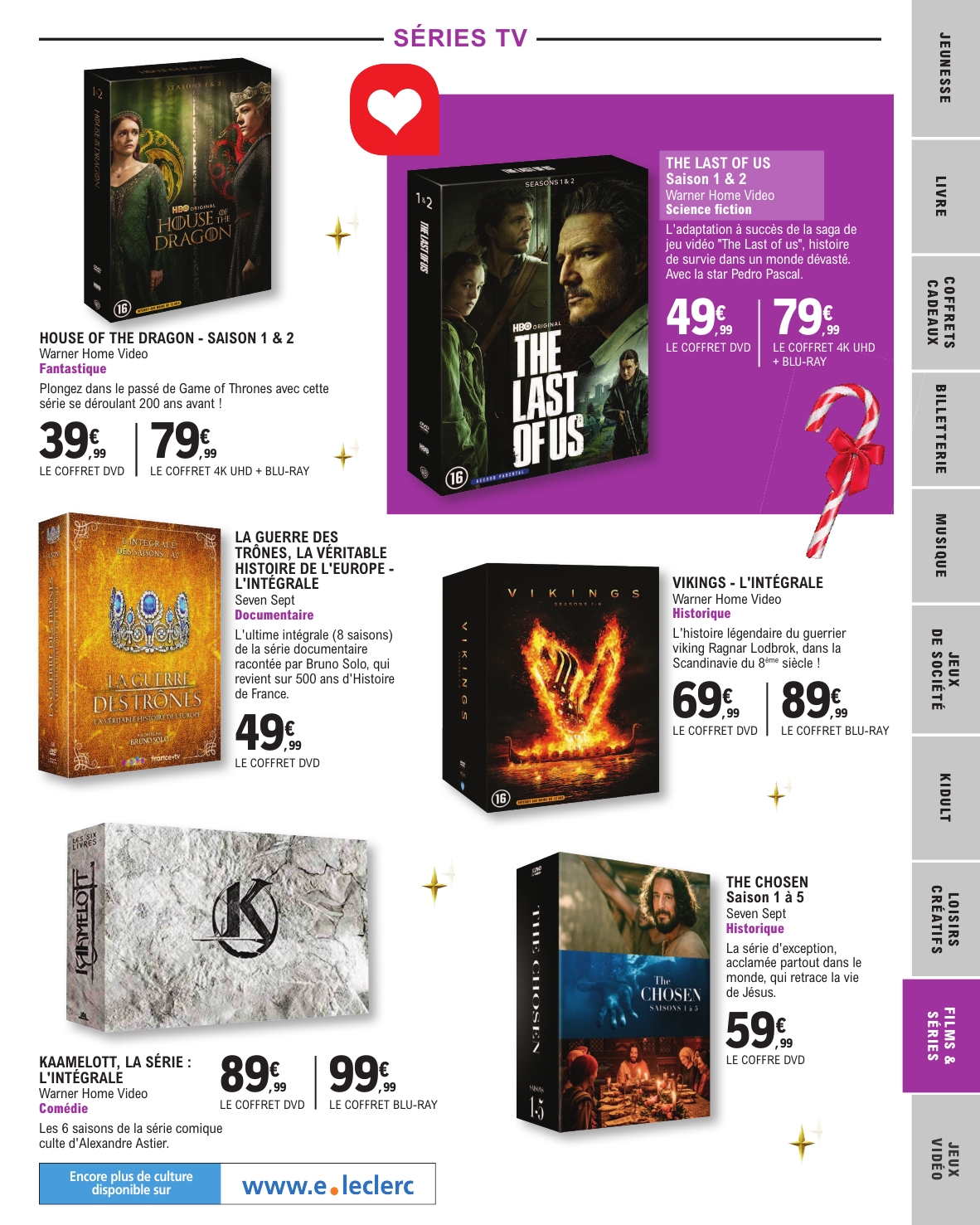 e-leclerc - Catalogue E.Leclerc - Selection Fin D'Annee valable du 11/11 au 20/12 - page: 91