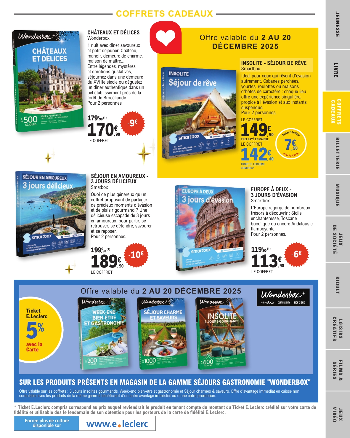 e-leclerc - Catalogue E.Leclerc - Selection Fin D'Annee valable du 11/11 au 20/12 - page: 49