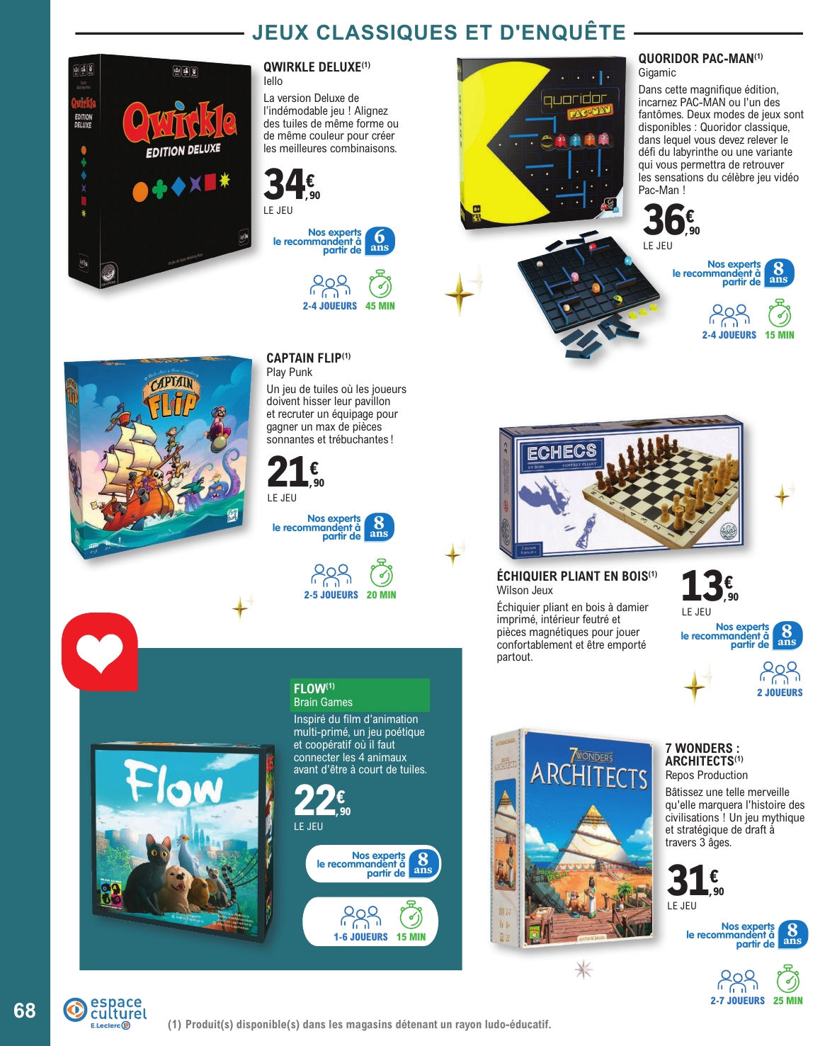 e-leclerc - Catalogue E.Leclerc - Selection Fin D'Annee valable du 11/11 au 20/12 - page: 68