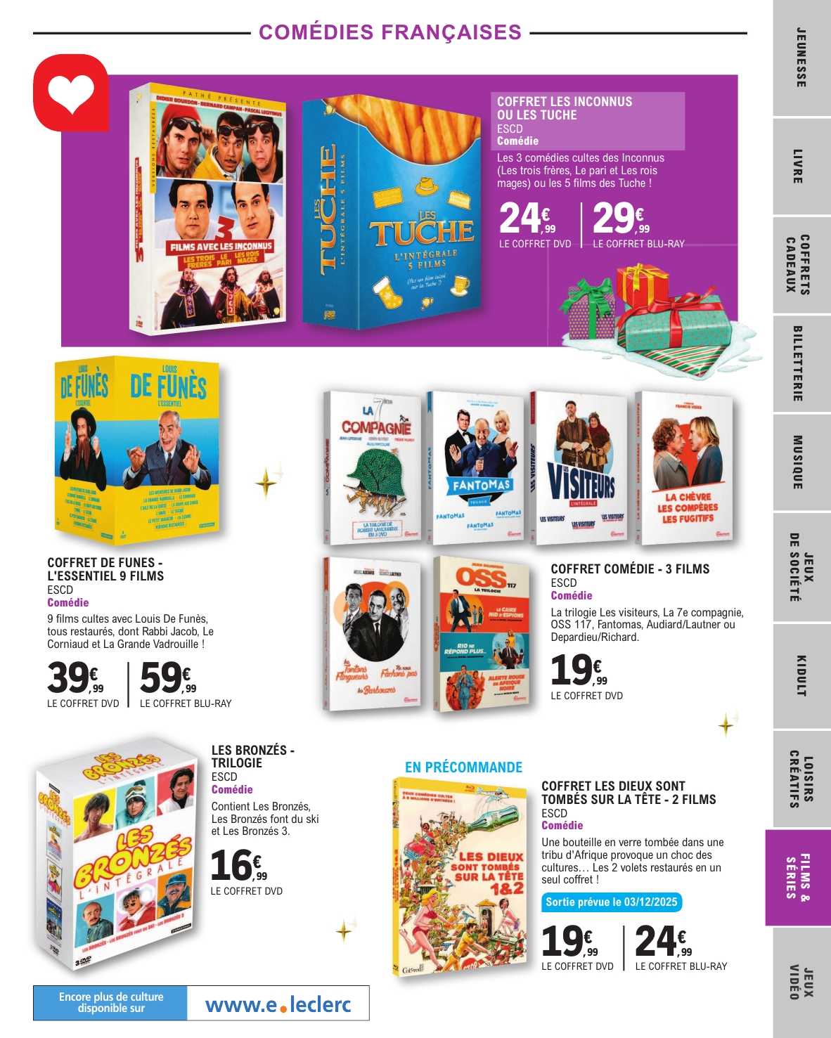 e-leclerc - Catalogue E.Leclerc - Selection Fin D'Annee valable du 11/11 au 20/12 - page: 87