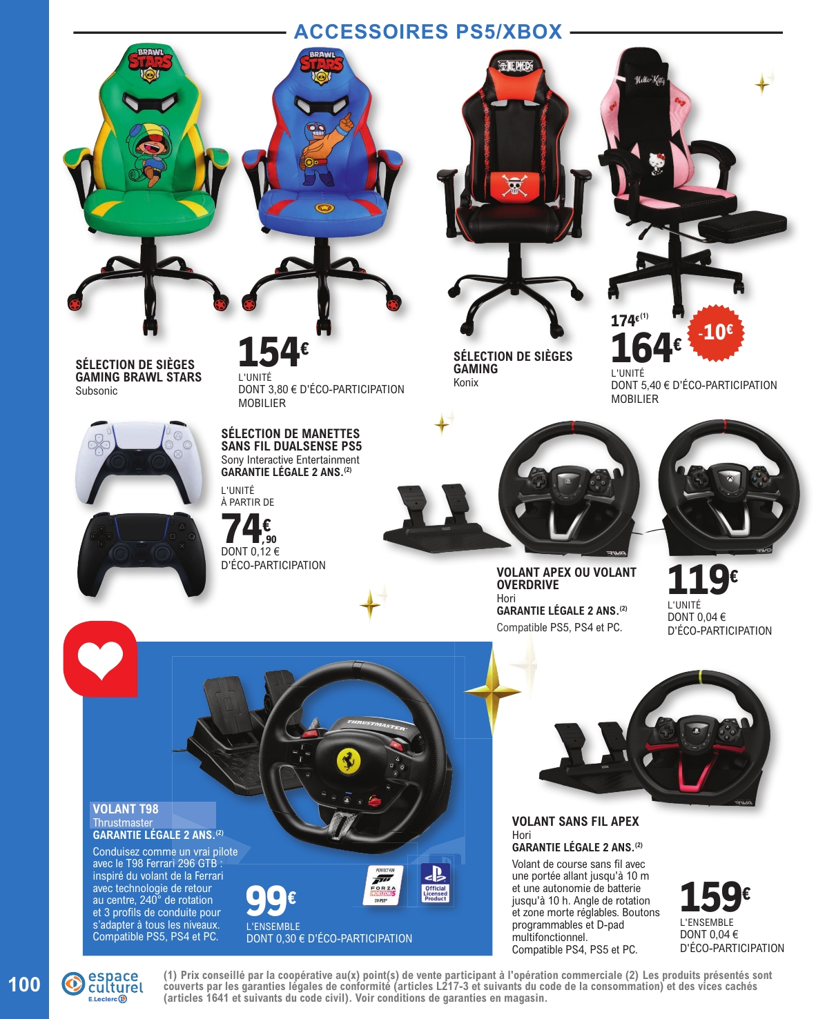 e-leclerc - Catalogue E.Leclerc - Selection Fin D'Annee valable du 11/11 au 20/12 - page: 100